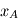 x_A