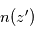 n(z')