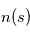 n(s)