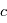 c
