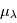 \mu_\lambda