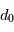 d_0