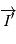 \overrightarrow{I'}