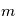 m
