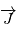 \overrightarrow{J}