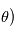 \theta)