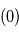 (0)