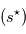 (s^{\star})