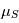 \mu_S