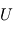 U