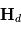 \mathbf{H}_d
