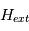 H_{ext}
