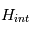 H_{int}