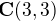 \bold C(3,3)