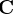 \bold C